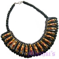 Indian ethnic necklace - click here for large view